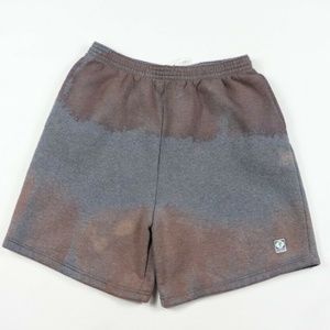 Vintage 80s Acid Bleach Wash Sweatpants Shorts XL